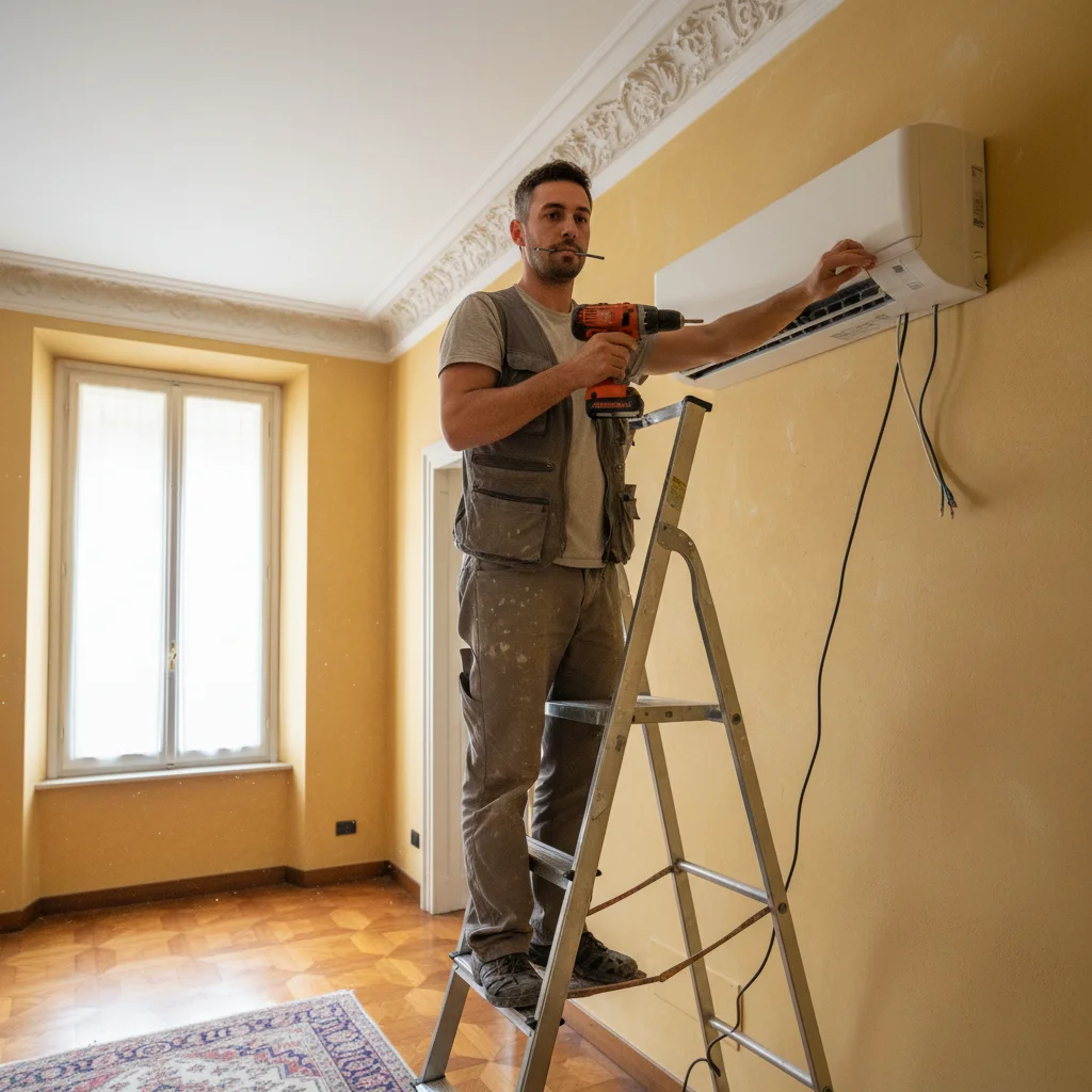 Tecnico installazione condizionatori a Milano
